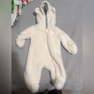 Carters newborn Sherpa coverall